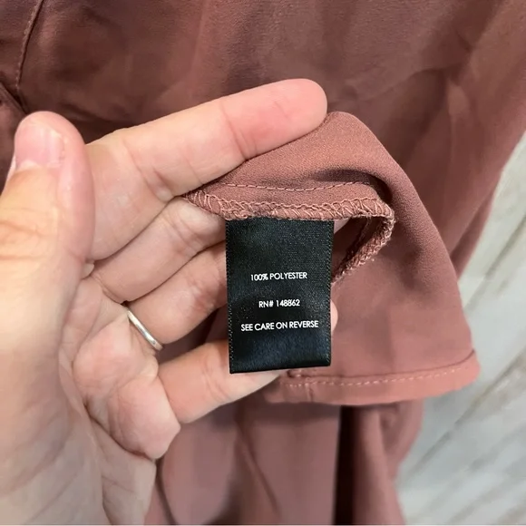 Torrid Peplum Georgette Button-Front Tie-Front Blouse - Picture 5 of 7